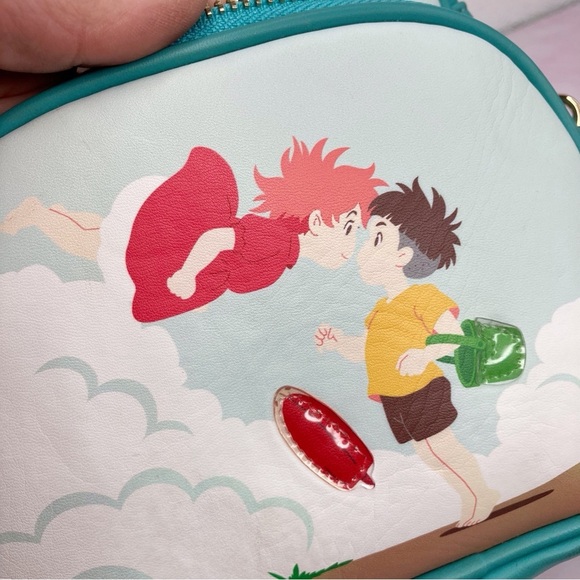 Studio Ghibli Ponyo Sosuke & Ponyo Crossbody Bag Sold Out BoxLunch Exclusive - Picture 6 of 16